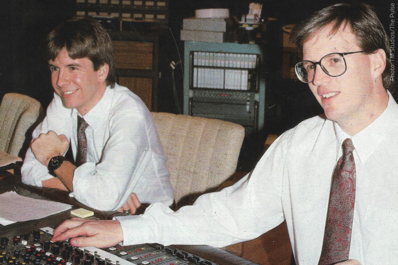 In Dallas to produce our first TM Studios jingle package, 1991